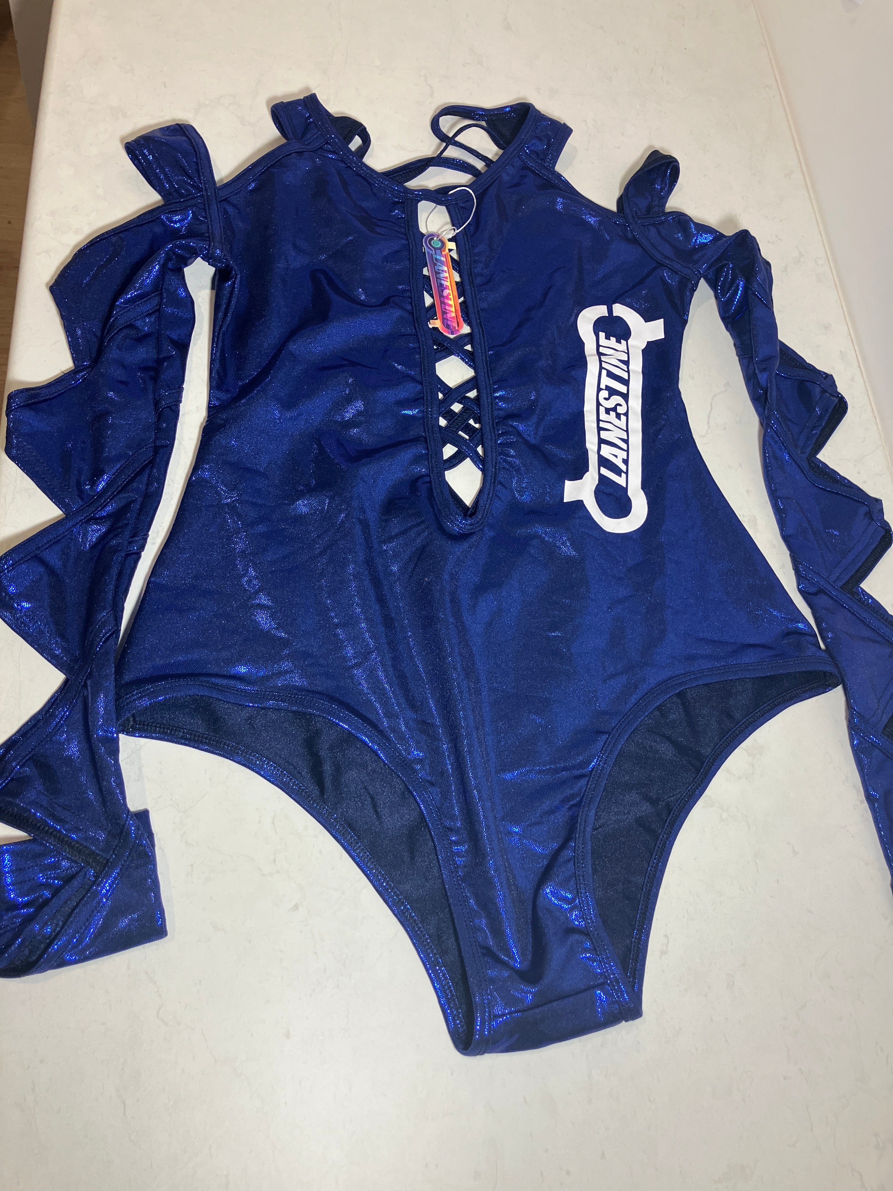 Deep Blue Body-suit