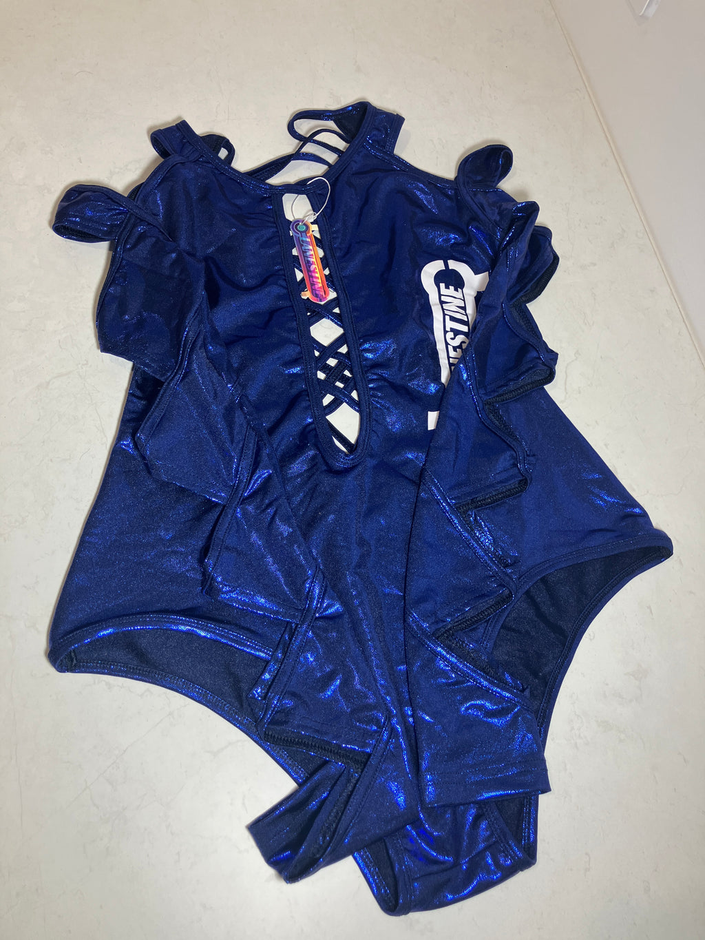 Deep Blue Body-suit
