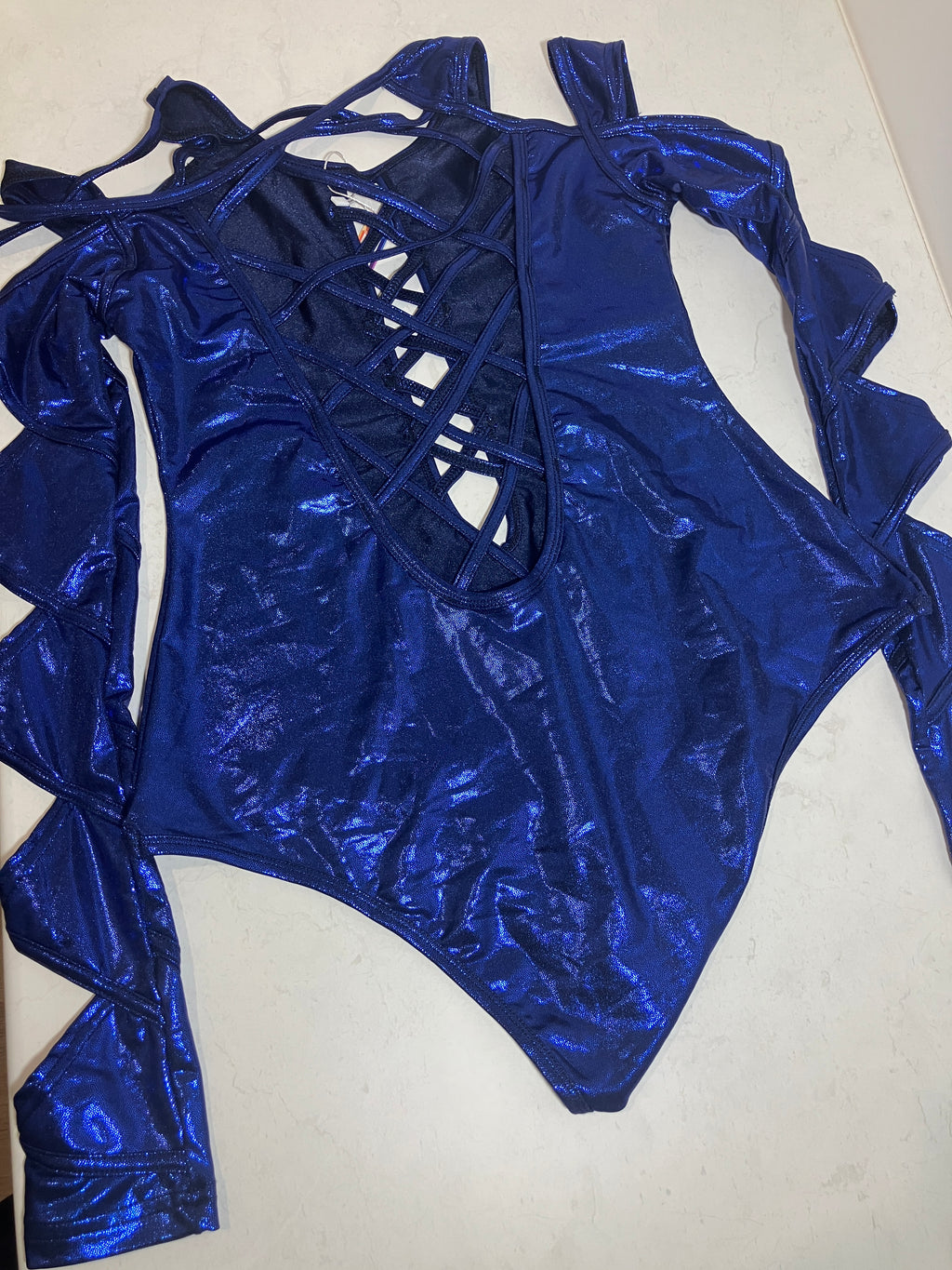 Deep Blue Body-suit